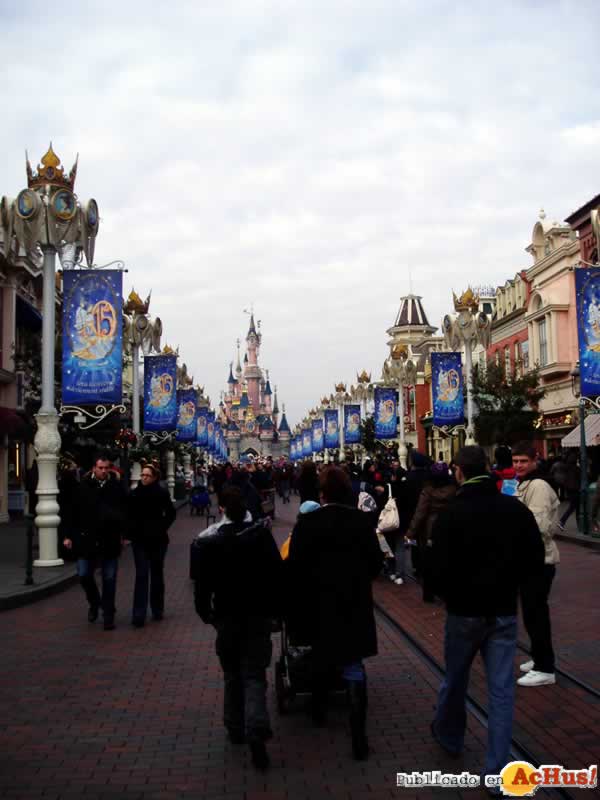 Imagen de Disneyland Paris  Main Street navidad 2007